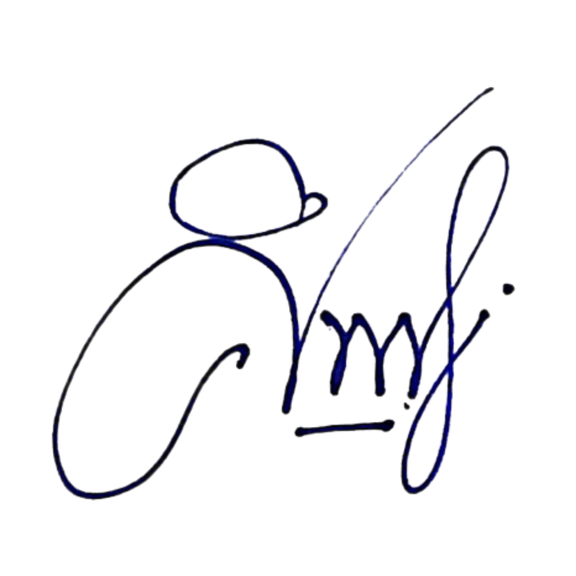 ลายเซ็น นางศิวาลัย แก้วเขียว